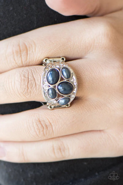 Paparazzi - A Grand Scheme - Blue Paparazzi Ring #973