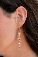 Paparazzi - Glitter Bomb - Gold Necklace Fashion Fix