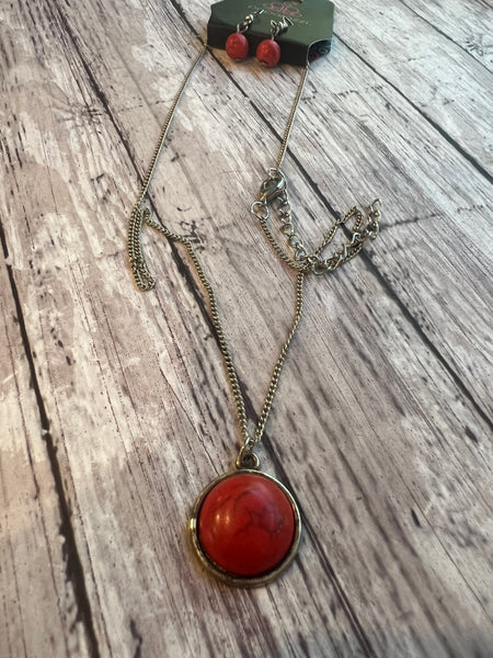 Paparazzi Red Necklace #755