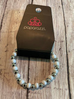 Paparazzi - Starlet Shimmer Bracelet White