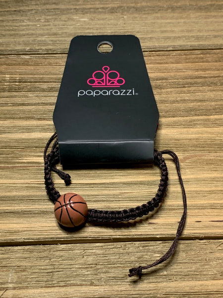 Paparazzi - Starlet Shimmer Bracelet Basketball