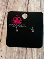 Paparazzi - Starlet Shimmer Earrings Pink