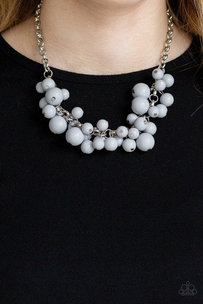 Walk This BROADWAY - Silver - Paparazzi Necklace