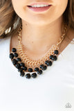 5th Avenue Fleek - Black - Paparazzi Necklace