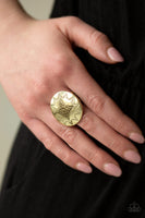 Rural RadiusPaparazzi - Rural Radius - Brass Paparazzi Ring