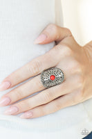 Paparazzi - Mojave Rays - Red Paparazzi Ring