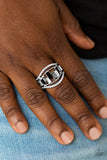 Paparazzi - Treasure Chest Charm - Black Paparazzi Ring