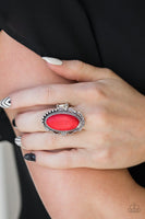 Paparazzi - Open Range - Red Paparazzi Ring