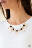 Paparazzi - The Pack Leader - Gold Necklace