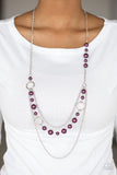 Paparazzi - Party Dress Princess - Purple Necklace