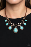 Paparazzi - Riverside Relic - Copper Necklace