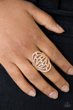 Paparazzi - Stratospheric - Gold Paparazzi Ring