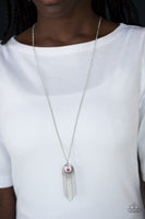 Paparazzi - Western Weather - Pink Necklace