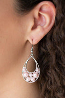 Pearl Pop - Pink - Paparazzi Earrings