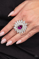 Paparazzi - Who's Counting? - Pink Paparazzi Ring