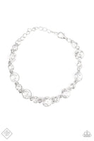 Paparazzi - Starstruck Sparkle - White Bracelet Fashion Fix