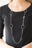 Paparazzi - Very Visionary - Purple Necklace