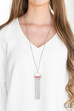 Terra Tassel - Red - Paparazzi Necklace