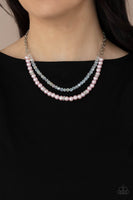 Paparazzi - Parisian Princess - Pink Necklace