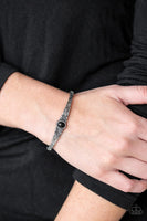 Make Your Own Path - Black - Paparazzi Cuff Bracelet