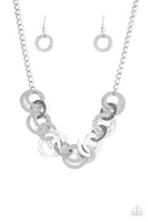 Treasure Tease - Silver - Paparazzi Necklace