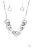 Treasure Tease - Silver - Paparazzi Necklace