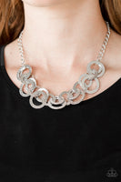 Treasure Tease - Silver - Paparazzi Necklace