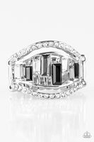 Paparazzi - Treasure Chest Charm - Black Paparazzi Ring