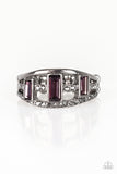 Noble Nova - Purple - Paparazzi Ring