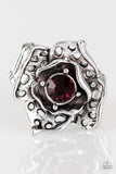 Paparazzi - Glowing Gardens - Purple Paparazzi Ring Flower
