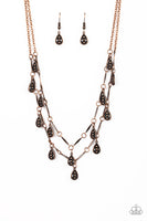 Paparazzi - Galapagos Gypsy - Copper Necklace