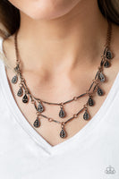 Paparazzi - Galapagos Gypsy - Copper Necklace