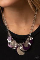 Paparazzi - Oceanic Opera - Purple Necklace