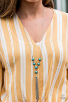 Paparazzi - Rural Heiress - Blue Necklace Fashion Fix