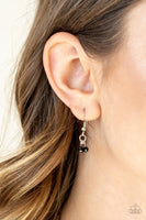 Paparazzi - First Class Fringe - Black Necklace