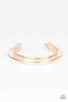 Avant-MOD - Rose Gold - Paparazzi Bracelet Cuff