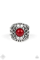 Paparazzi - On An Adventure - Red Paparazzi Ring Fashion Fix