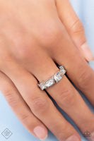 Paparazzi - Wedded Bliss - White Paparazzi Ring Fashion Fix