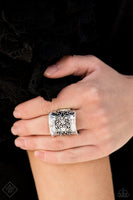 Me, Myself, and IVY - Silver - Paparazzi Filigree Ring Fashion Fix