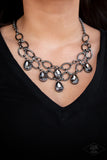 Show-Stopping Shimmer - Black - Paparazzi Necklace #5214