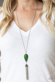 Zen Generation - Green - Paparazzi Necklace