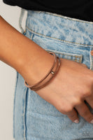 Solo Artist - Copper - Paparazzi Cuff Bracelet