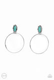 At Long LASSO - Blue - Paparazzi Clip-On earrings