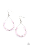 Wink Wink - Pink - Paparazzi Earrings