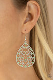 Midnight Carriage - Green - Paparazzi Earrings