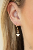 Stellar Stardom - Gold - Paparazzi Necklace Stars