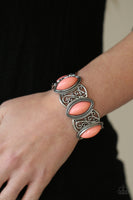 POP, Skip, and a Jump - Orange - Paparazzi Stretchy Bracelet