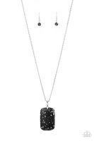 Fundamentally Funky - Black - Paparazzi Necklace