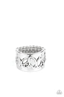 When You LEAF Expect It - Silver - Paparazzi Ring