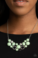 Extra Eloquent - Green - Paparazzi Necklace
